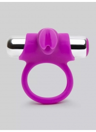 Лиловое виброкольцо с пультом ДУ Remote Control Cock Ring - Happy Rabbit - в Ельце купить с доставкой