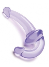 Фиолетовый безремневой страпон Strapless Strap-On - Lux Fetish - купить с доставкой в Ельце