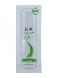 Лубрикант на водной основе pjur WOMAN Aloe - 2 мл. - Pjur - купить с доставкой в Ельце