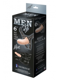 Пустотелый фаллопротез MEN STYLE - 17,5 см. - LOVETOY (А-Полимер) - купить с доставкой в Ельце