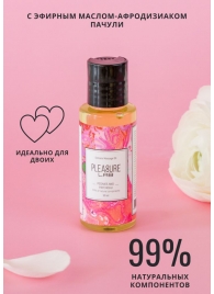 Массажное масло Pleasure Lab Delicate с ароматом пиона и пачули - 50 мл. - Pleasure Lab - купить с доставкой в Ельце
