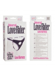 Трусы для страпона с универсальным креплением Universal Love Rider Luxe Harness - California Exotic Novelties - купить с доставкой в Ельце