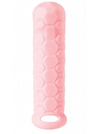 Розовый фаллоудлинитель Homme Long - 15,5 см. - Lola Games - в Ельце купить с доставкой