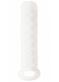 Белый фаллоудлинитель Homme Long - 13,5 см. - Lola Games - в Ельце купить с доставкой