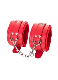 Красные оковы Anonymo из искусственной кожи - ToyFa - купить с доставкой в Ельце