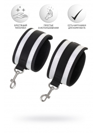 Серебристо-черные оковы Anonymo - ToyFa - купить с доставкой в Ельце