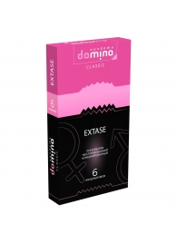Презервативы с точками и рёбрышками DOMINO Classic Extase - 6 шт. - Domino - купить с доставкой в Ельце