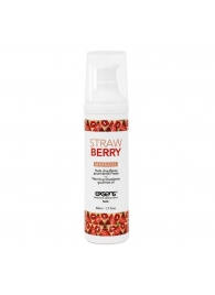 Разогревающее массажное масло  с ароматом клубники Gourmet Strawberry - 50 мл. - Exsens - купить с доставкой в Ельце
