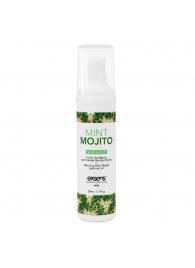 Разогревающее массажное масло с ароматом мохито Gourmet Mint Mojito - 50 мл. - Exsens - купить с доставкой в Ельце
