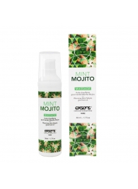 Разогревающее массажное масло с ароматом мохито Gourmet Mint Mojito - 50 мл. - Exsens - купить с доставкой в Ельце