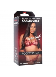 Мастурбатор-вагина Karlee Grey ULTRASKYN Pocket Pussy - Doc Johnson - в Ельце купить с доставкой