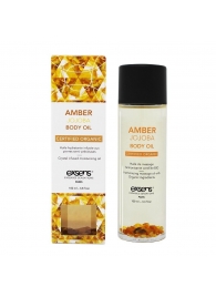 Органическое массажное масло AMBER JOJOBA - 100 мл. - Exsens - купить с доставкой в Ельце