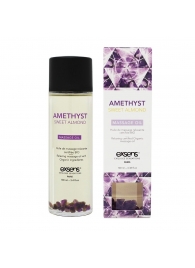 Органическое массажное масло AMETHYST SWEET ALMOND - 100 мл. - Exsens - купить с доставкой в Ельце
