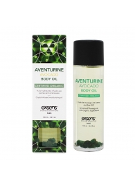 Органическое массажное масло AVENTURINE AVOCADO - 100 мл. - Exsens - купить с доставкой в Ельце
