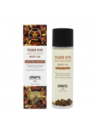 Органическое массажное масло TIGER EYE MACADAMIA - 100 мл. - Exsens - купить с доставкой в Ельце