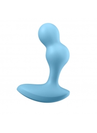 Голубой анальный вибростимулятор Deep Driver - 11,2 см. - Satisfyer - в Ельце купить с доставкой
