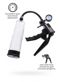 Прозрачная механическая помпа для пениса Viggo - Sexus - в Ельце купить с доставкой