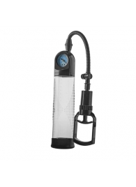 Прозрачная вакуумная помпа с манометром Deluxe Penis Pump - Dream Toys - в Ельце купить с доставкой