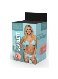 Телесный мастурбатор-вагина Scarlett - Dream Toys - в Ельце купить с доставкой