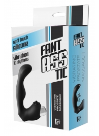 Черный вибромассажер простаты FantASStic Vibrating Prostate Massager - 11,3 см. - Dream Toys - в Ельце купить с доставкой