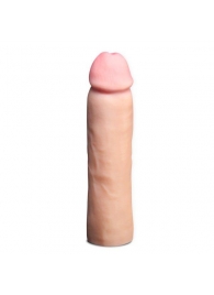 Телесная фаллическая насадка на пенис Magnum Xtender - 23 см. - Blush Novelties - в Ельце купить с доставкой