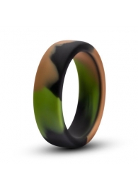 Эрекционное кольцо камуфляжной расцветки Silicone Camo Cock Ring - Blush Novelties - в Ельце купить с доставкой