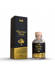 Массажный гель с ароматом маракуйи Passion Fruit - 30 мл. - INTT - купить с доставкой в Ельце