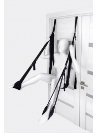 Черные секс-качели на дверь Anonymo №0505 - ToyFa - купить с доставкой в Ельце