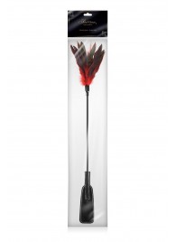 Стек-щекоталка Sweet Caress Feather Whip - 58 см. - Sweet Caress - купить с доставкой в Ельце