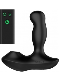 Черный вибратор-ротатор для стимуляции простаты Nexus Revo Air - Nexus Range - в Ельце купить с доставкой