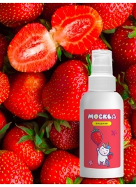 Универсальная смазка с ароматом клубники  Москва Вкусная  - 100 мл. - Москва - купить с доставкой в Ельце