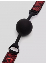 Кляп-шар на двусторонних ремешках Reversible Silicone Ball Gag - Fifty Shades of Grey - купить с доставкой в Ельце