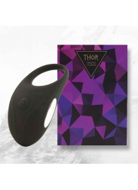 Черное эрекционное виброкольцо Thor Cockring - FeelzToys - в Ельце купить с доставкой