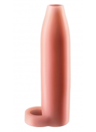 Телесная насадка Real Feel Enhancer XL - 17 см. - Pipedream - в Ельце купить с доставкой