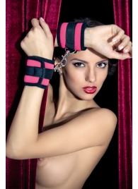Наручники из неопрена розового цвета - ToyFa - купить с доставкой в Ельце