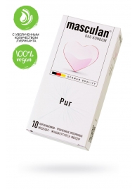 Супертонкие презервативы Masculan Pur - 10 шт. - Masculan - купить с доставкой в Ельце