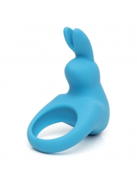 Голубое эрекционное виброкольцо Happy Rabbit Rechargeable Rabbit Cock Ring - Happy Rabbit - в Ельце купить с доставкой