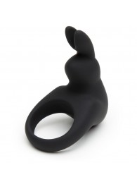 Черное эрекционное виброкольцо Happy Rabbit Rechargeable Rabbit Cock Ring - Happy Rabbit - в Ельце купить с доставкой