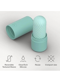 Мятный двусторонний мастурбатор Arcwave Ghost Pocket Stroker - Arcwave - в Ельце купить с доставкой