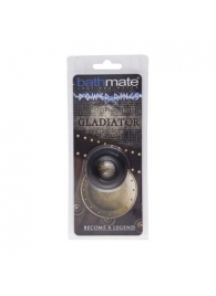Чёрное эрекционное кольцо Gladiator - Bathmate - в Ельце купить с доставкой