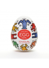 Мастурбатор-яйцо Keith Haring EGG DANCE - Tenga - в Ельце купить с доставкой