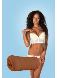 Коричневый мастурбатор-вагина BRIANNA - Dream Toys - в Ельце купить с доставкой