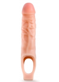 Телесная насадка на пенис 9 Inch Cock Sheath Extender - 22,2 см. - Blush Novelties - в Ельце купить с доставкой