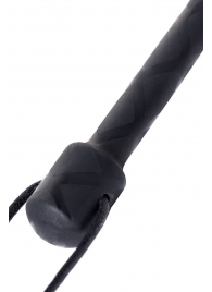 Чёрный стек с фигуркой леопарда на наконечнике - 21 см. - ToyFa - купить с доставкой в Ельце