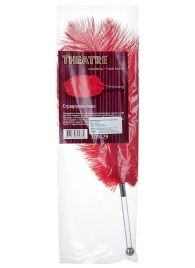 Красное страусовое пёрышко - ToyFa - купить с доставкой в Ельце
