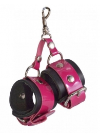 Розово-черный брелок  Наручники - Sitabella - купить с доставкой в Ельце
