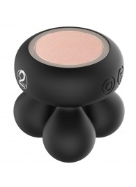 Черный мини-массажер с подогревом Cupa Warming - Orion