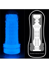 Светящийся в темноте мастурбатор Lumino Play Masturbator Pocketed - Lovetoy - в Ельце купить с доставкой
