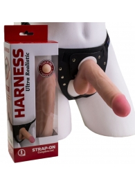 Страпон в подарочной упаковке: трусики с плугом и фаллоимитатор-насадка - 16 см. - LOVETOY (А-Полимер) - купить с доставкой в Ельце