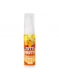 Интимный гель на водной основе Tutti-Frutti  Ванильный пудинг  - 30 гр. - Биоритм - купить с доставкой в Ельце